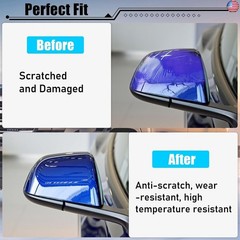 Jaronx Compatible with Tesla Model 3 Side Mirror Cover Replacement 2017 2018