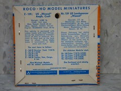 Roco Minitanks (NEW) 1/87 Z-159 WWII US Weasel Amphibious Armore Craft Lot#5672
