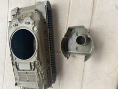 Vtg Revell Model SHERMAN Army Tank 1956 for Parts Or Repair