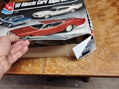 Vintage AMT 69 Muscle Cars Super Set Model Inside sealed