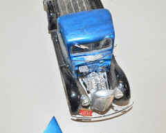 1937 FORD PICKUP TRUCK Junkyard Model Parts Lot 1/25 Custom Fodder Built Up