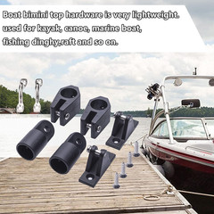 Boat Bimini Top Fittings Hardware 7/8 Inch Bimini Fittings Set,Nylon Bimini Top