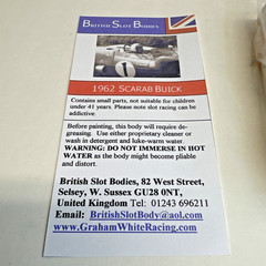 BSB 1/32 SCALE 1962 Scarab Buick Hard to find!