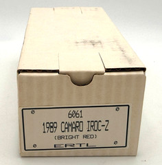 AMT ERTL Dealer Promo – Bright Red 1989 Camaro IROC-Z – 1:25 Scale #6061