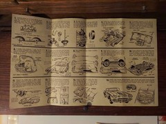 AMT 3 In 1 SMP 1959 Corvette & 1959 Chevy Impala Model Kit (Instructions Only)