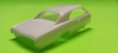 1966 Malibu SS 1/24 Revell Body Shell Back Half Drag Car Model Car Parts