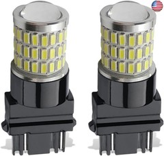 2PCS 3157 Car LED Bulb, Bright Automotive Daytime Running Lights Replacement,