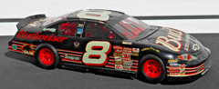 BUILT #8 BUDWEISER 2006 MONTE CARLO FANTASY NASCAR STOCK CAR MODEL 1/24