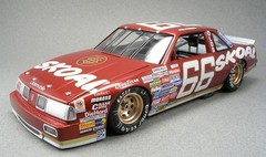 1/24 POWERSLIDE 1986 #17-66 PHIL PARSONS SKOAL OLDSMOBILE NASCAR DECAL