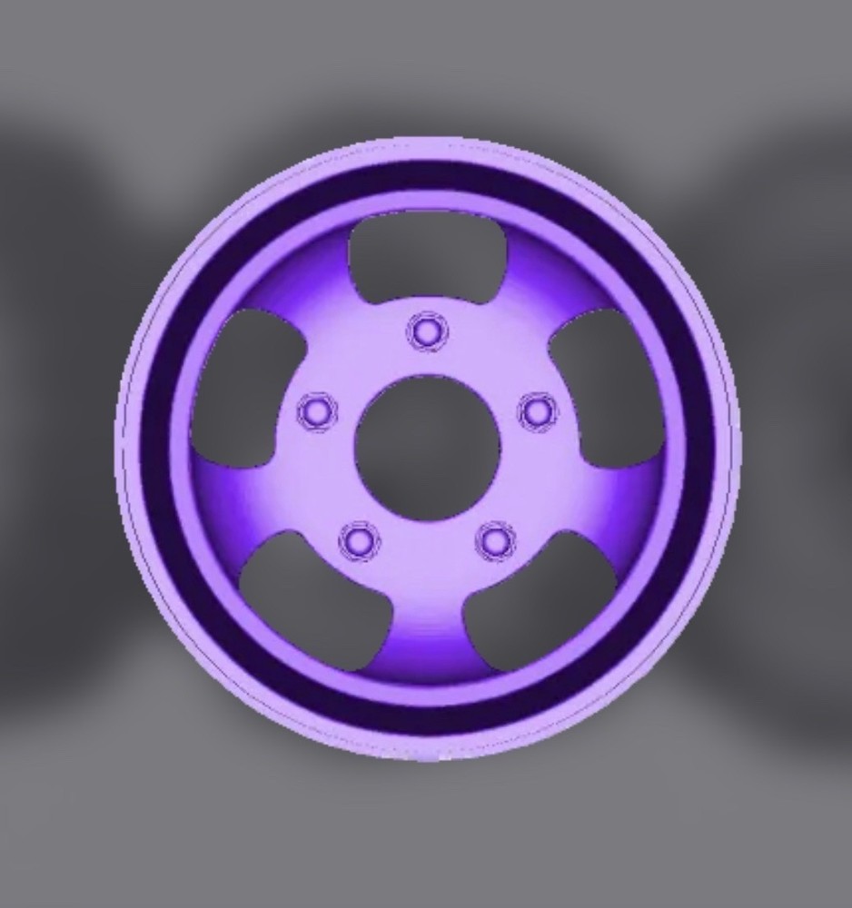 1/25 1/24 Scale Resin TSL Super Swamper wheel set