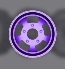 1/25 1/24 Scale Resin TSL Super Swamper wheel set