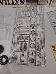 Vintage AMT ‘33 WILLYS “OHIO GEORGE” MONTGOMERY Model Kit Open Box Unbuilt