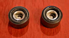 Revell Goodyear Wide Slicks and Wheels 1/25