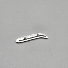 AMT 30245 CustomShop 1958 Edsel Pacer Parts Kit Bash Chrome Left Taillight Bezel