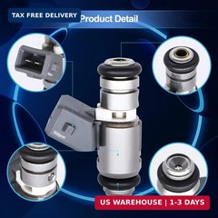 HiSport Racing Fuel Injector IWP162- Compatible with Harley Davidson Replaces 27