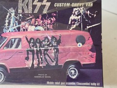 Vintage 1977 AMT KISS Custom Chevy Van Model Kit Sealed (Model # 2501)