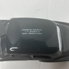 Vintage 1951 Chevrolet Fleetline Promo Car bank in Dusk Gray in 1/25 scale