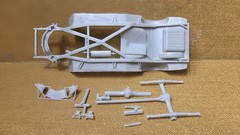 1950 Ford Convertible COMPLETE CHASSIS 1:25 Scale AMT NEW Model PARTS