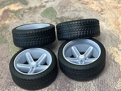 Resin 20 Inch “03-04 Ford F150 Lightning” Model car Wheels/Tires 1/24 1/25 scale