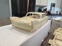 MODELHAUS RESIN 1960 PLYMOUTH SAVOY 4 DOOR SEDAN RESIN KIT! CIRCA 2000’s! VMCP!