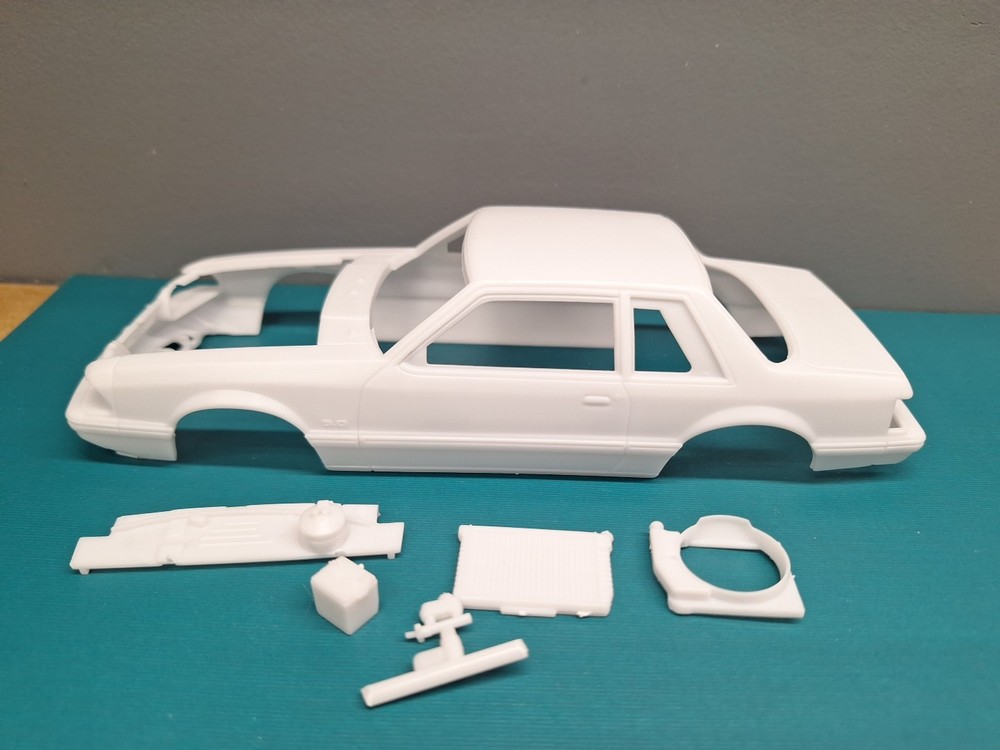 Revell AMT Ertl Monogram MPC 1/25 Model Part 1990 Mustang Coupe Body Firewall