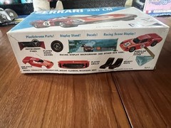 Vintage MPC Ferrari 250 LM with Display Stand 1/32 Scale Model Kit