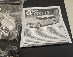 AMT, Johnny Lightning, ’55 Chevy Nomad W/1:64 scale Die-Cast !!Sealed Inside!!