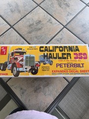 AMT Peterbilt California Hauler 359 1/25 Plastic Truck Model Kit Retro AMT866/06