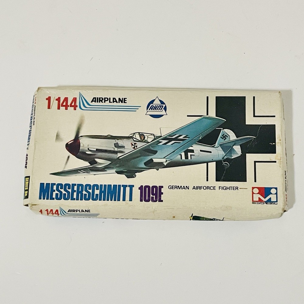 AHM Imai Models Messerschmitt 109E Kit 1/144 German WWII Fighter Sealed Box