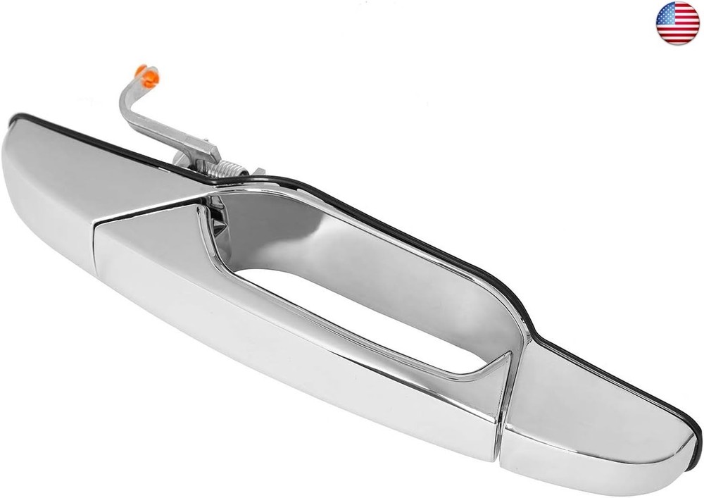 Exterior Chrome Door Handle Front Right Passenger Side | for 2007-2013 Chevy