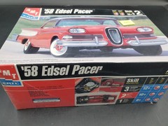 🔥🔥😎1999 AMT / ERTL ’58 Edsel Pacer 1/25 Scale Plastic Model (MPN 30032)🔥😎🚦