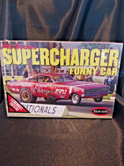 Polar Lights Mr. Norm’s Supercharger Funny Car Dodge Charger- 1:25 Sealed