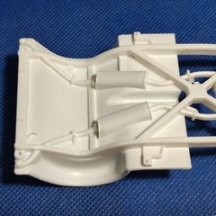 🌟 Body Shell & Frame 1960 Chevy Corvette 1:25 Scale 1000s Model Car Parts 4 Sal