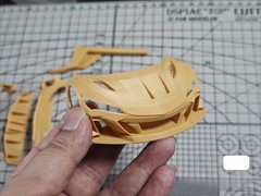 Resin 3D Printed 1/24-1/25th Honda NSX New LB Wide Body Kit Unpainted Model Toys
