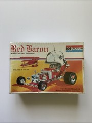 Vintage 1/24 MONOGRAM RED BARON with FOKKER TRIPLANE #6740 FACTORY SEALED 1994