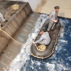1/35 Scale Military Scene High-Quality Rope Models WWII Tank Model Accessories