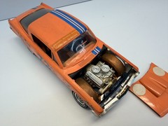 AMT 1:25 Scale 1965 Plymouth Barracuda “Rampant Rodent” Original Built Model Kit