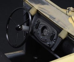 PLATZ italeri 1/9 WWII German Kubelwagen Type 82 plastic model