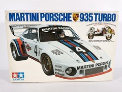 Martini Porsche 935 Turbo Tamiya 1:24 Motorized Model Kit 2401 Sealed Parts Bags