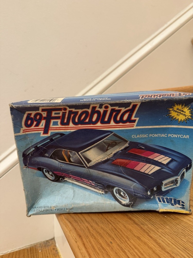 1984 MPC 1/25 Scale Model Kit #1-0750 – 69 Firebird Pontiac Ponycar