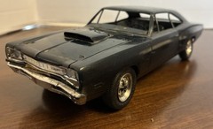 Vintage Dodge Charger BUILT Model Kit & Part of Lindberg Corvette