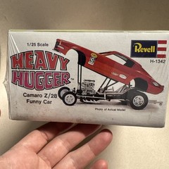 Revell Heavy Hugger Camaro Funny Car Drag F/C Kit # H-1342 Sealed