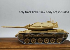 1/35 Metal Track Links for Magach 6B Gal Batash Meng TS-040 w/metal pin