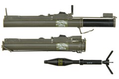 TomyTec Little Armory 1/12 LA106 M72LAW Anti Tank RPG Shoulder Plastic Model Kit