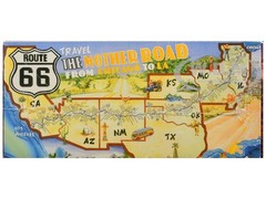 SKILL 3 MODEL KIT 1956 CHEVROLET BEL AIR “ROUTE 66” 1/25 BY ATLANTIS ALM-1391