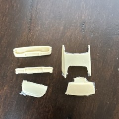 Jimmy Flintstone 1958 Nomad Resin HO Slot Car Body