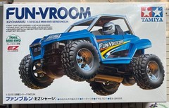 Tamiya Mini 4WD Fun-Vroom EZ Chassis Kit # 19024