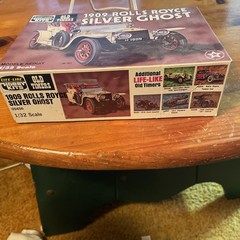 Life-Like 09456 1/32 Scale 1909 Rolls Royce Silver Ghost Plastic Model Kit
