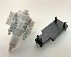1 24 Scale 454 Big Block Chevy Engine Blown EFI Injected Resin Outlaw BBC