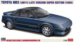 Hasegawa 1/24 Toyota MR2 (AW11) Late Model Super Edition 1989 Plastic Model 2072